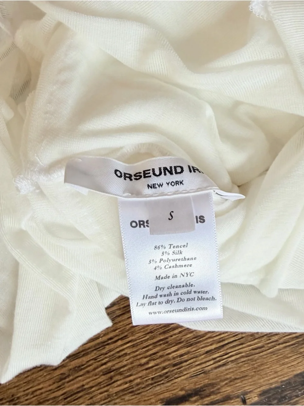 Orseund Iris White La Sirena Top - Picture 3 of 4
